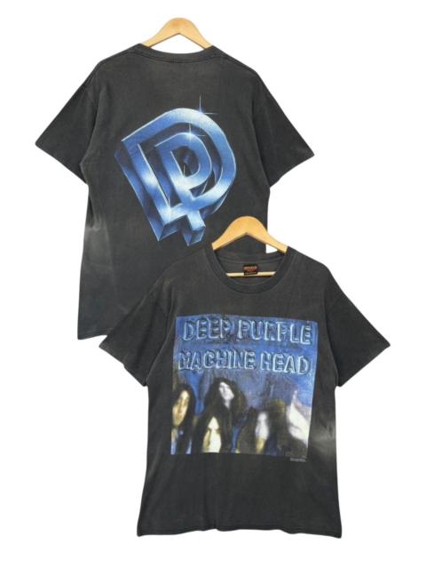 Other Designers Band Tees - Vintage 90s Deep Purple Machine Head Shirt Large Faded Black
