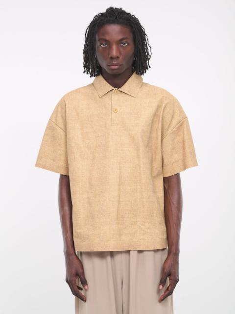 JW Anderson Leather Polo Shirt