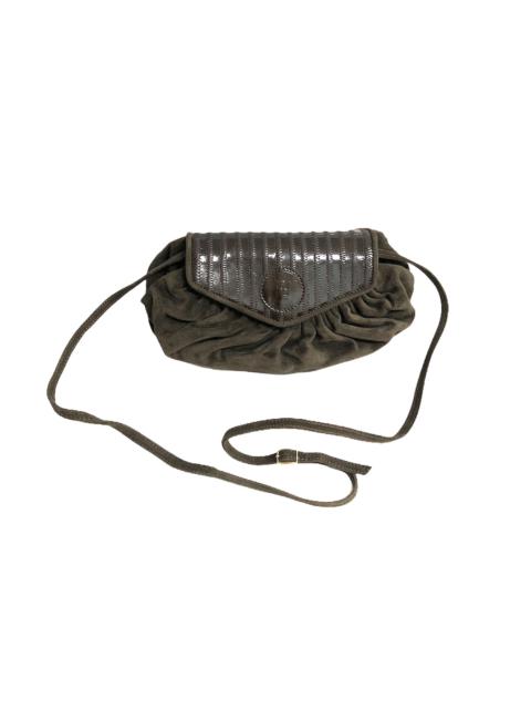 FENDI Fendi suede leather sling bag