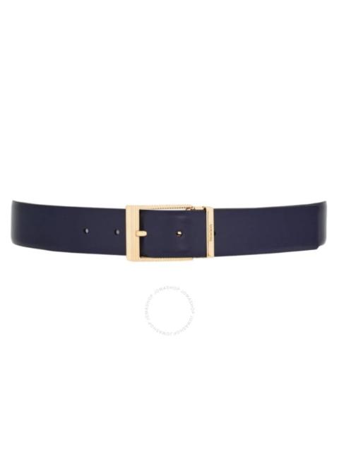 FERRAGAMO Ferragamo Reversible and Adjustable Leather Belt