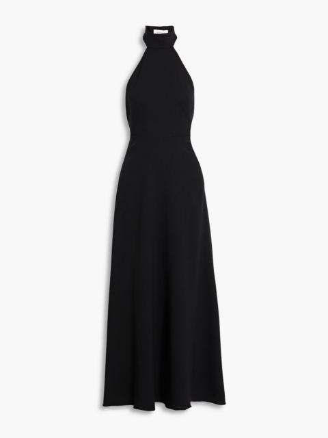 MATTEAU Wool-blend crepe maxi dress