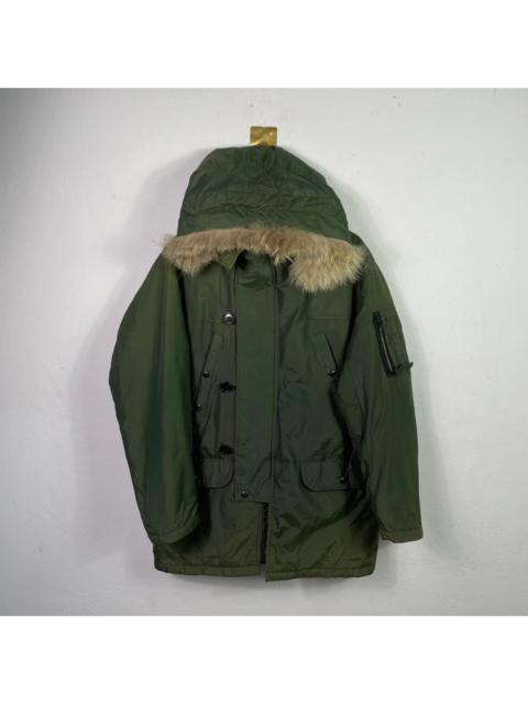 Other Designers Vintage Spiewak N3B Hooded Bomber Jacket