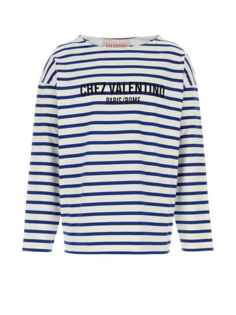 Valentino Embroidered cotton t-shirt
