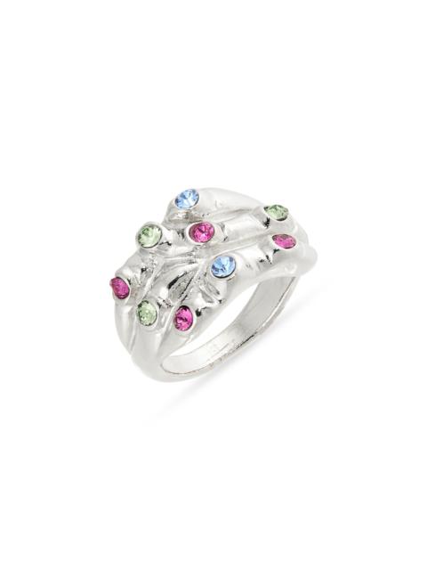 Collina Strada Collina Strada Stacked Ring in Silver Multi at Nordstrom