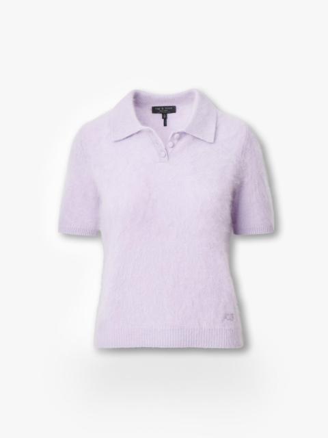 rag & bone Jada Brushed Cashmere Polo