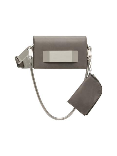 Rick Owens Gray Concordians Mini Griffin bag