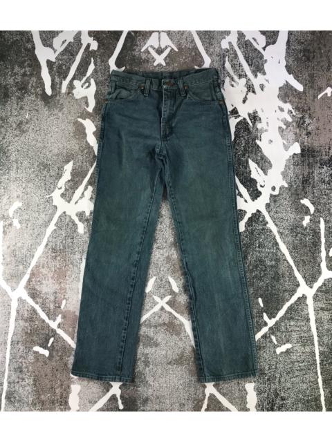Other Designers Vintage - Vintage Wrangler Jeans Faded Green Denim KJ1379