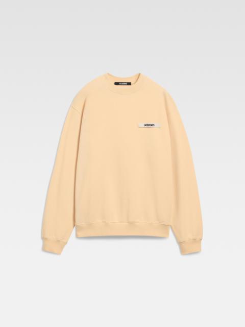 JACQUEMUS The Gros Grain sweatshirt