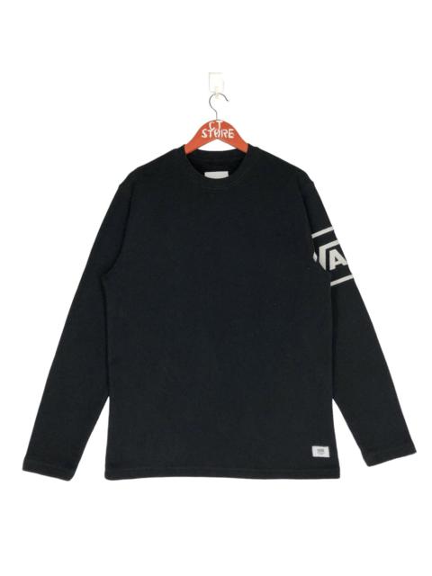 Vans Sweatshirt Crewneck Embroidery Logo Sleeve