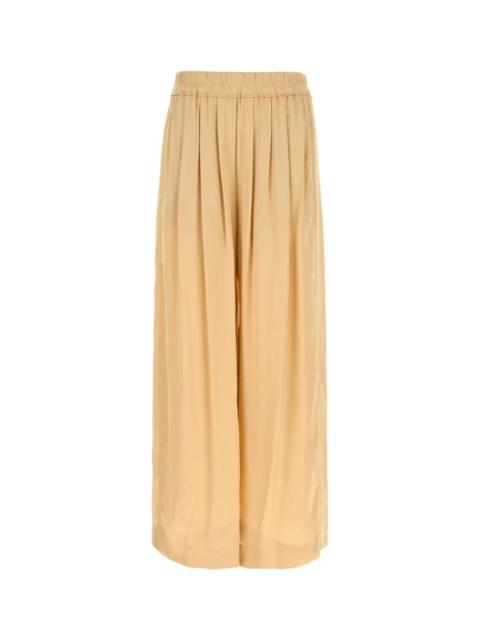 Isabel Marant Isabel Marant Women Peach Satin Nolia Wide-Leg Pant