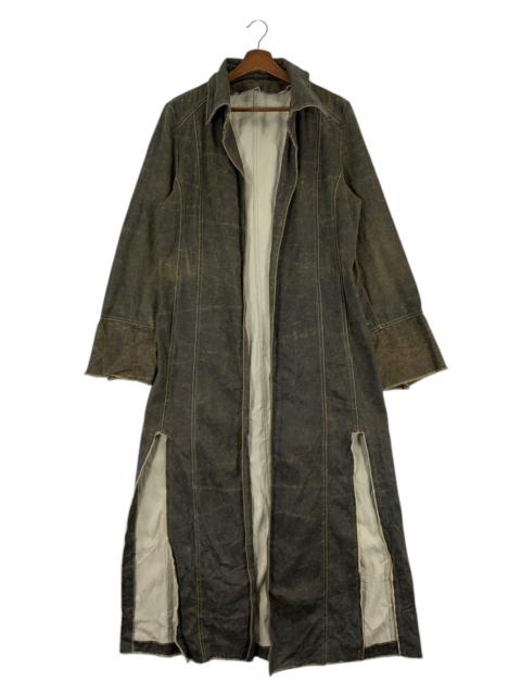 Other Designers VINTAGE DISTRESSED OVERCOAT