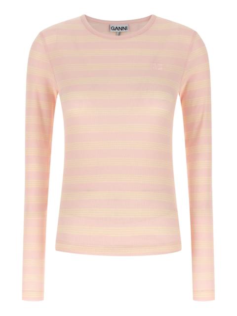 GANNI Striped sweater