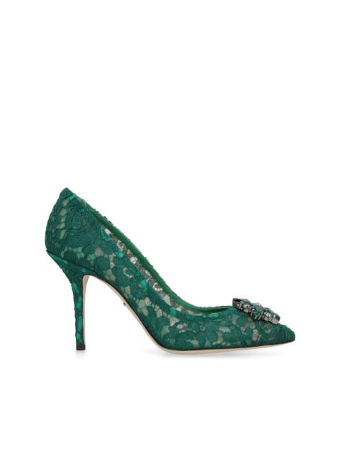 Dolce & Gabbana Belluci Taormina lace pumps