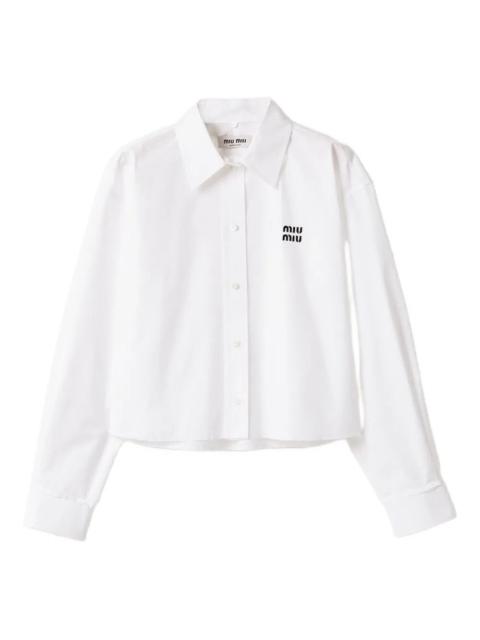 Miu Miu Popeline Shirt