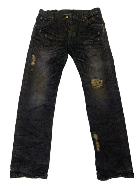 Other Designers Distressed denim lee