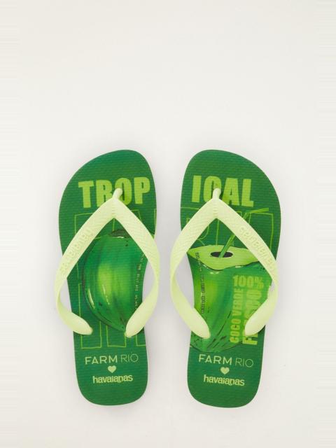 FARM RIO Tropical Coconut Havaianas