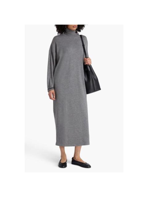 Brunello Cucinelli Brunello Cucinelli Womedium Grey Wool Dress