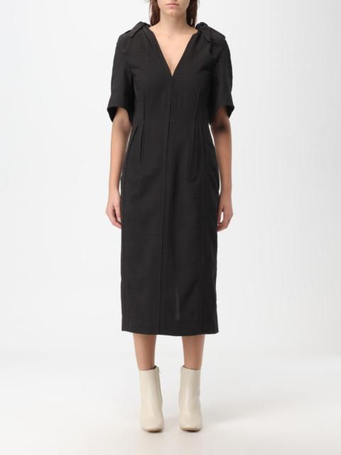 Bottega Veneta Bottega Veneta dress in checkered wool blend