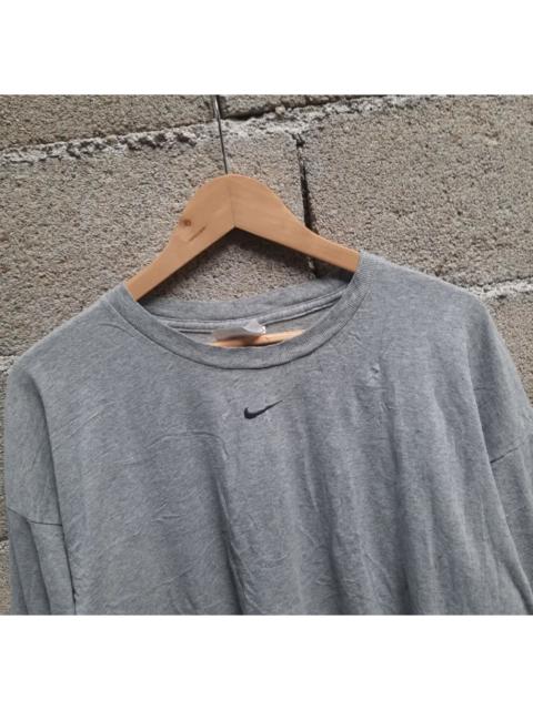 Nike Vintage nike centre logo swoosh longslevve tshirt