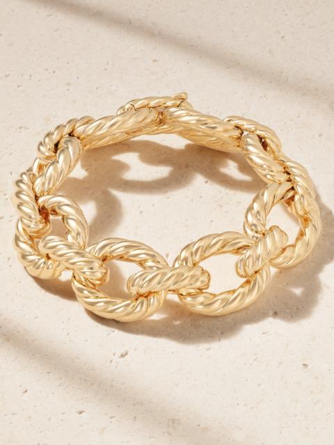 DAVID YURMAN Sculpted Cable 18-karat Gold Bracelet
