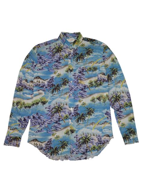 SAINT LAURENT Saint Laurent SS16 Surf Hawaiian Shirt Hedi Slimane Era