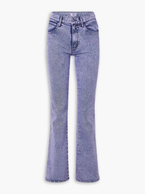 Other Designers The Desperado Heel high-rise flared jeans