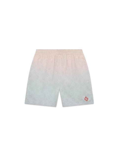 CASABLANCA Gradient Laser Detail Track Shorts