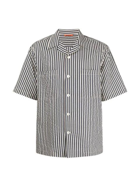 BARENA STRIPED SEERSUCKER SHIRT
