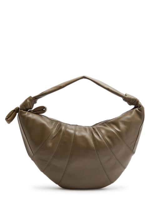 Lemaire Lemaire Fortune Croissant Leather Shoulder bag