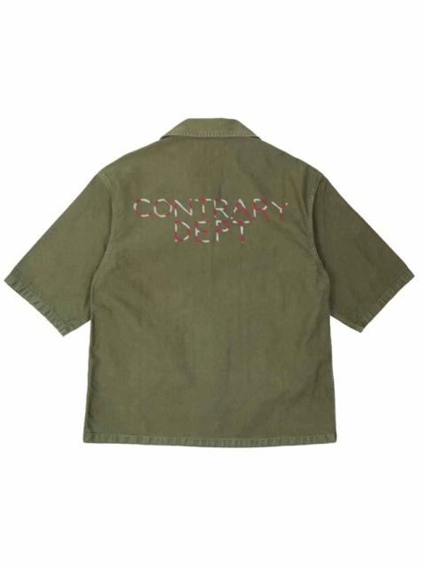 visvim CORNET SHIRT S/S KHAKI