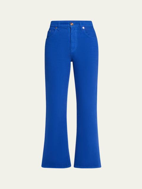 GABRIELA HEARST Willa Long Bootcut Jeans