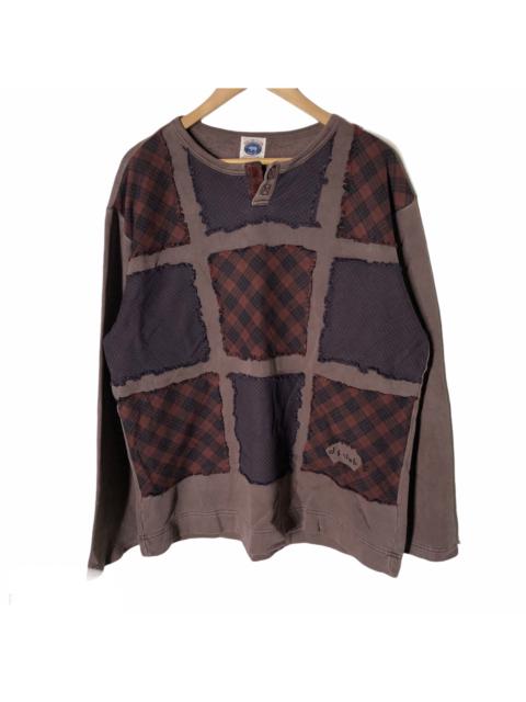 Other Designers Designer - 🔥rare the ds club patchwork sweatshirt