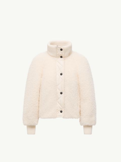 Moncler Grenoble Ayles Teddy & Wool Short Down Jacket