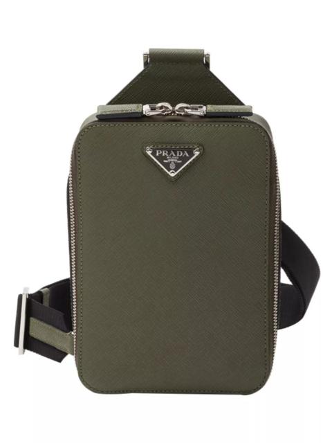 Prada Brique Saffiano Leather Bag