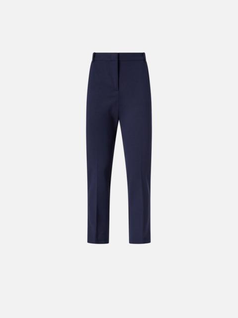 PINKO CIGARETTE TROUSERS WITH PRESSED PLEAT