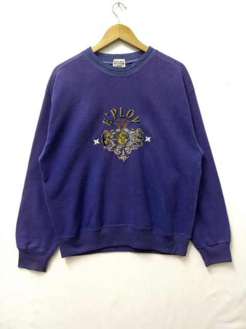 Other Designers Vintage - Vintage Eplov Sport Big Logo Sweatshirt Purple