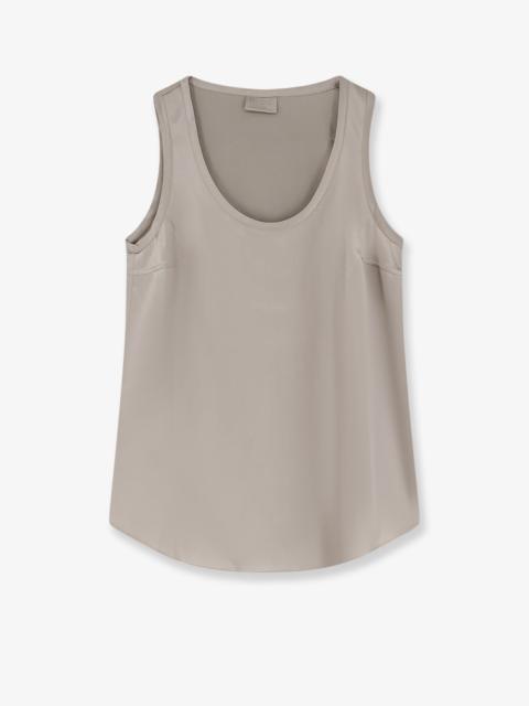 Brunello Cucinelli Brunello Cucinelli Stretch Silk Top