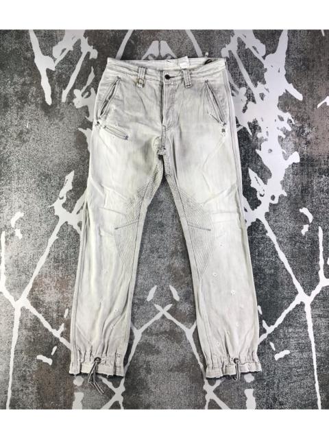 Other Designers Vintage - Distress Japanese Brand Jeans Faded Gray Denim KJ2328