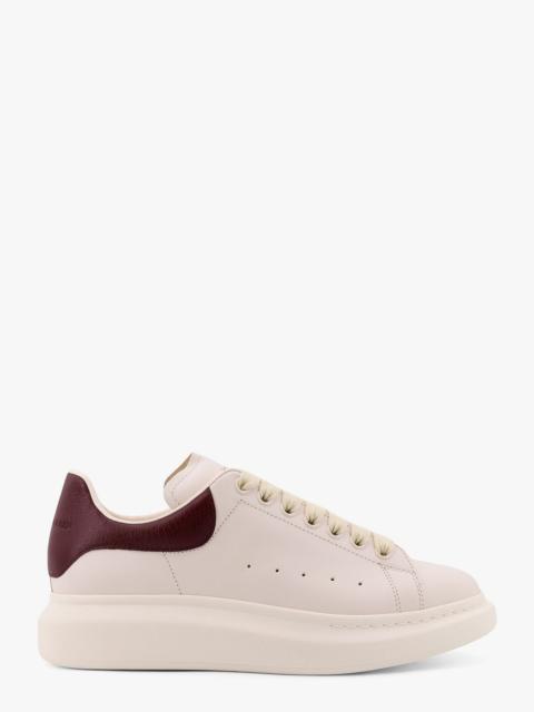 Alexander McQueen Alexander Mcqueen Oversize Leather Sneakers With Back Contrasting Patch