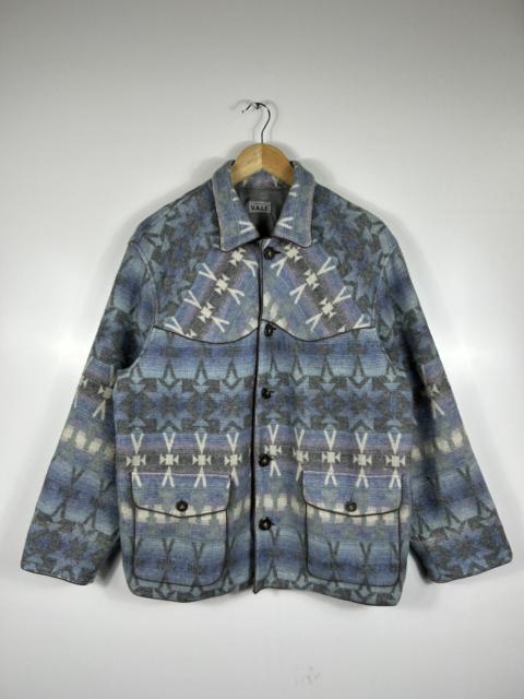 Other Designers Native - ⚡️Vintage V.A.L.E Western Aztec Fleece Shirt Jacket