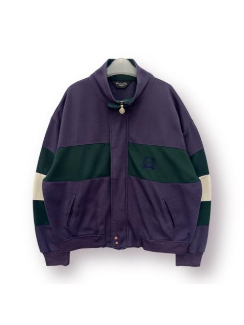 Other Designers Vintage - 🔥Vtg 90's Christian Dior Monsieur Full zip Sweat jacket - L