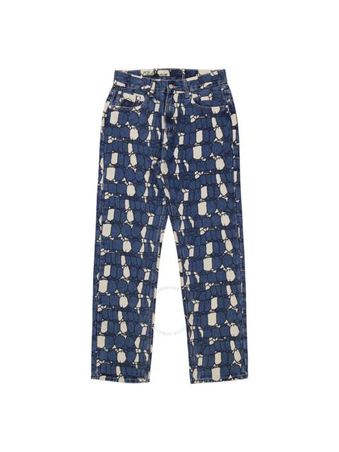Other Designers Billionaire Boys Gator Straight Leg Mid Rise Jeans