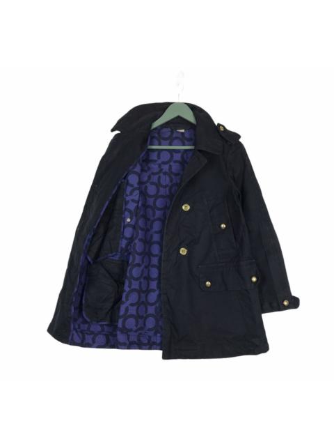 Other Designers Rare Coach monogram logo lining golden button coat jacket