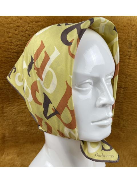 Other Designers Vintage - burberry bandana handkerchief neckerchief scarf HC0103