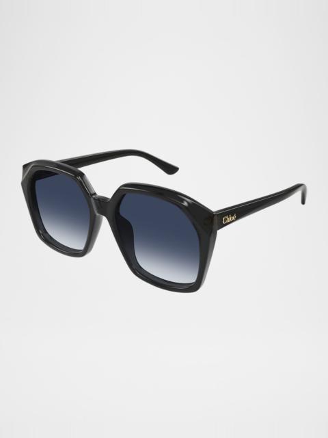 Acetate Round Sunglasses