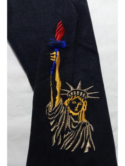Other Designers Vintage - American Liberty Embroidery New York sweat jogger pants