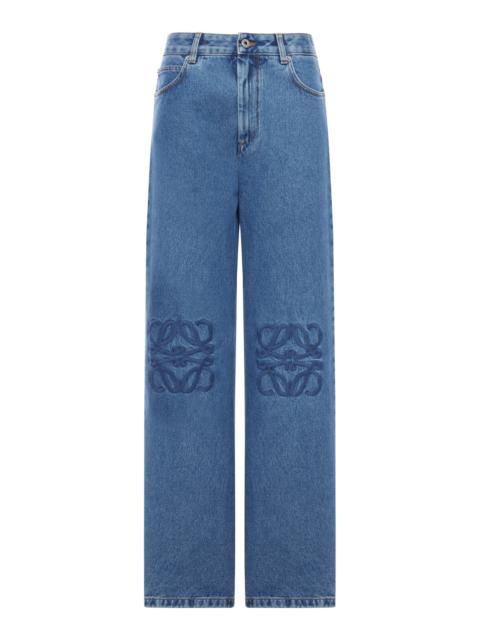 Loewe ANAGRAM BAGGY JEANS