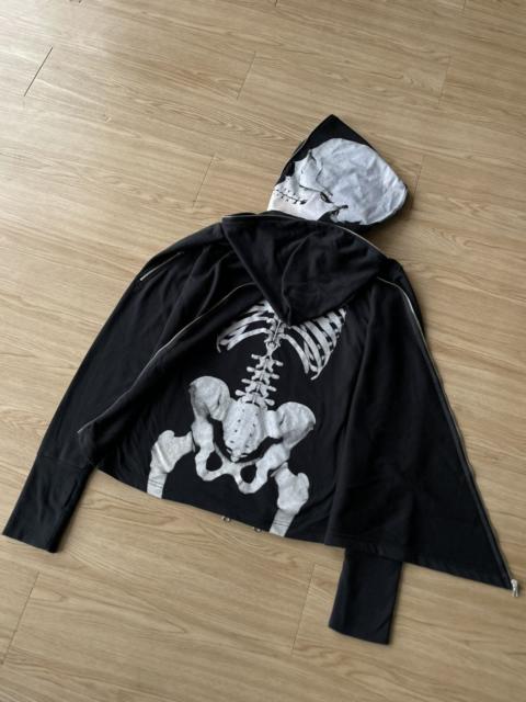 Other Designers If Six Was Nine - PPFM Y2K Bones Skulls Punk Hoodie