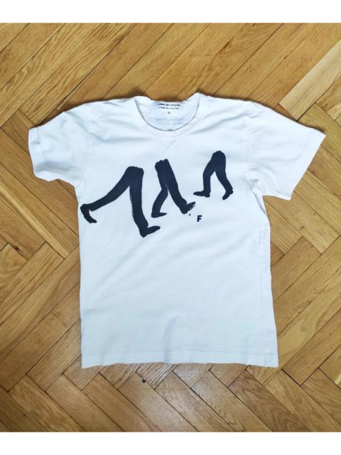 Comme Des Garçons RARE CDGxCDG printed tee.Like Julius or Yohji Yamamoto