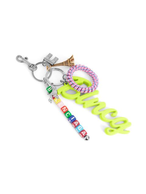 BALENCIAGA Women's Charm/keychain Blncg in Multicolored